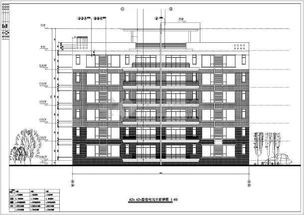某6层剪力墙结构住宅建筑方案设计图纸分析报告